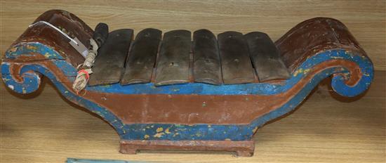 A small gamelan instrument from central Java